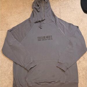 Taylor Swift Eras Blue Hoodie size L. Oversized.